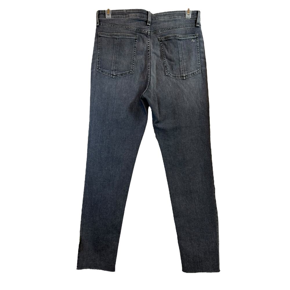 Rag and Bone Nina High-Rise Ankle Skinny Jeans in Universe - Size 32 - Picture 14 of 15